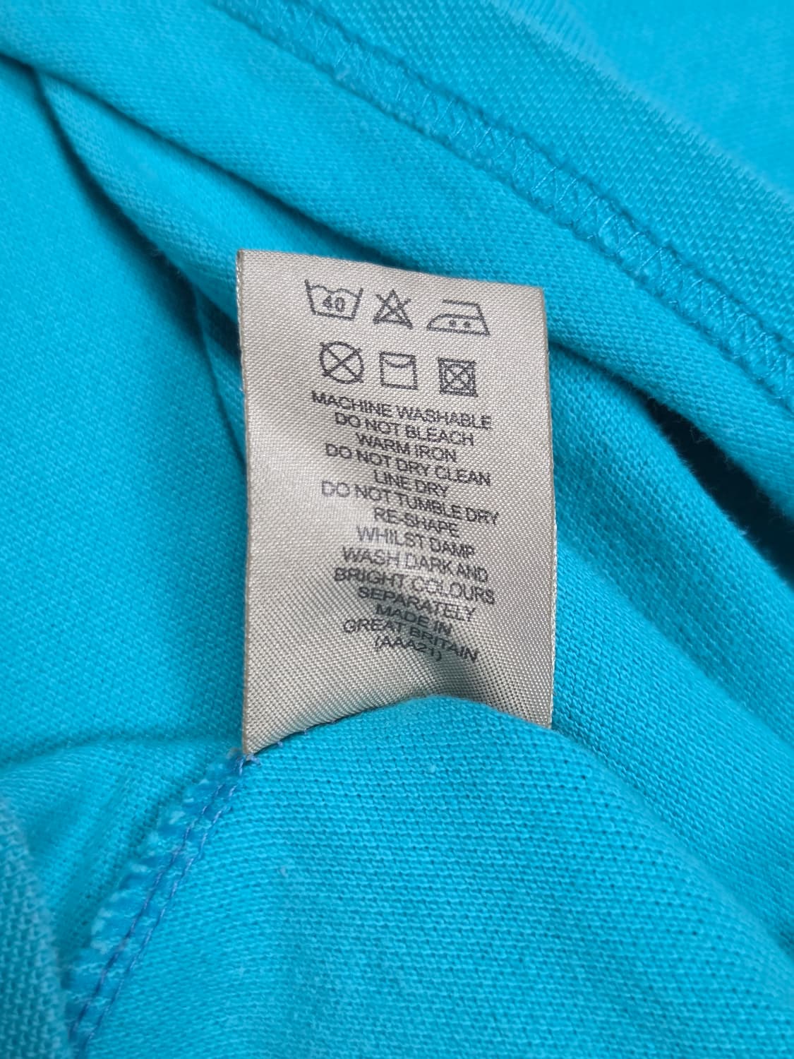 [버버리] 런던 슬림핏 기사 자수 피케 반팔 폴로 셔츠 | S00133 상품이미지5