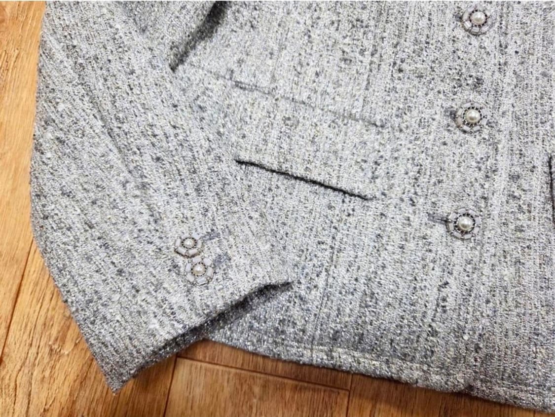 허앤쉬(her&she) 울 리치 트위드자켓 55-66 새상품 상품이미지8