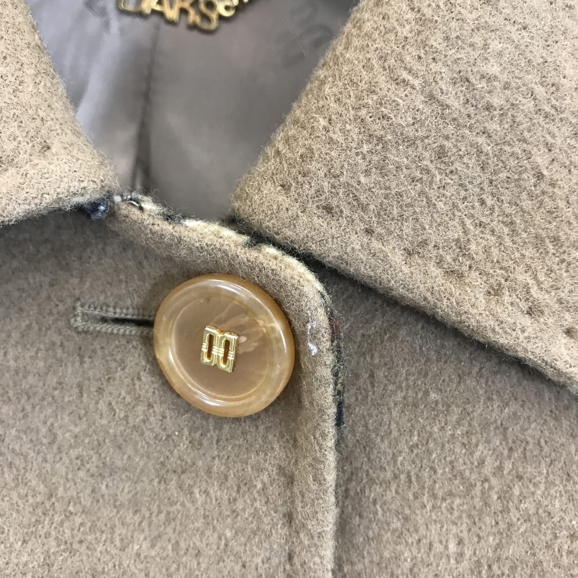 닥스 DAKS 캐시미어 핸드메이드 싱글코트 [여성66] 상품이미지5