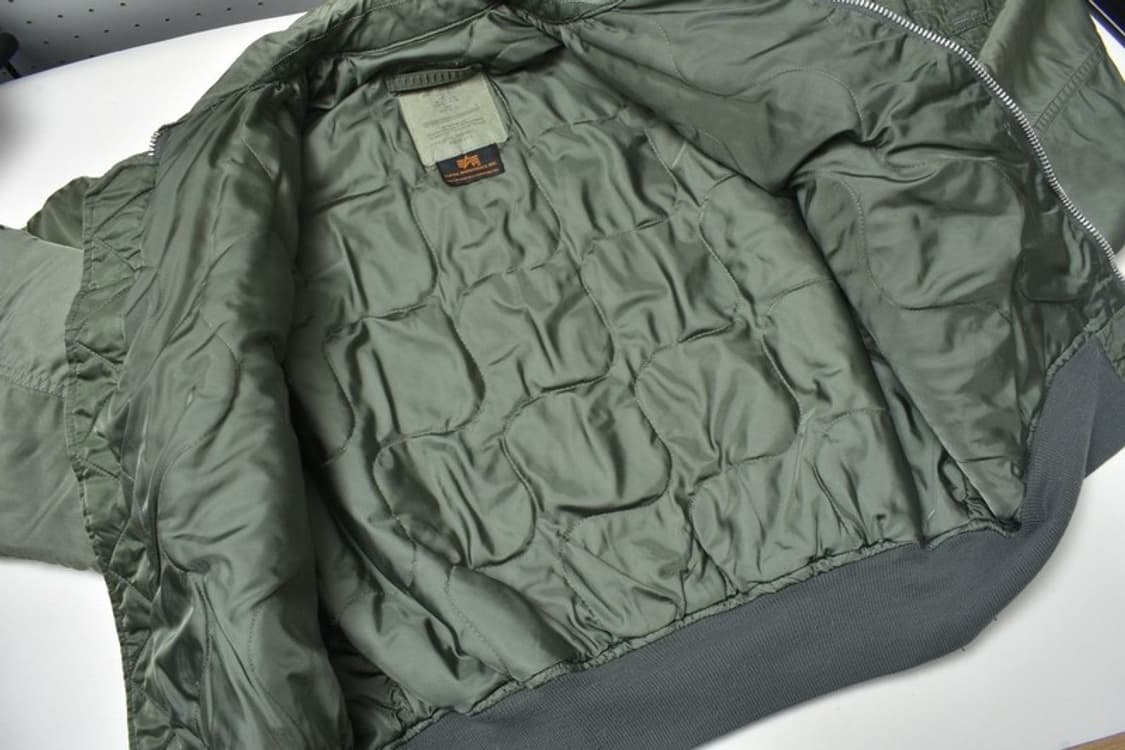 90S 알파인더스트리 CWU-45P 항공점퍼 L N1208 상품이미지5