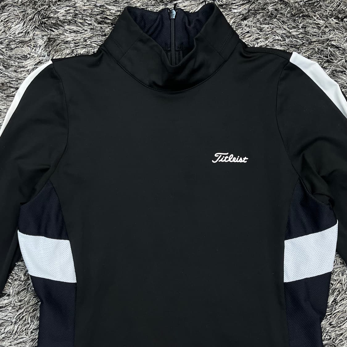 타이틀리스트 여성 골프 봄 하프넥 긴팔 티셔츠 S(85) 상품이미지2