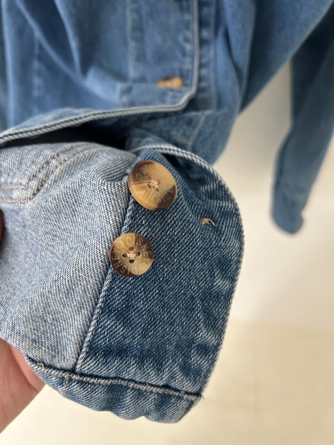 90's Disney store Pooh Denim Chore jacke 상품이미지8