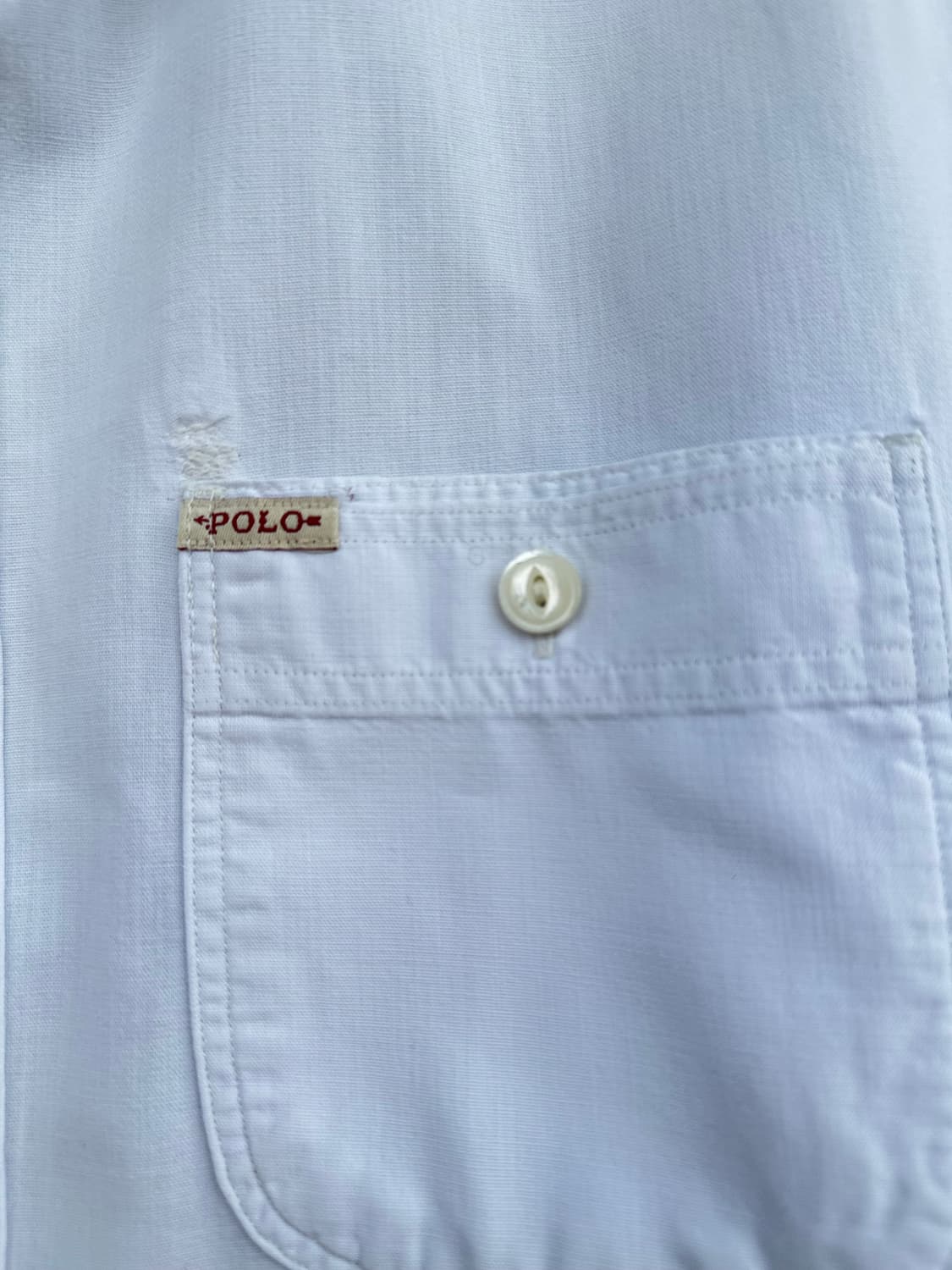 폴로 랄프 로렌 화이트 셔츠 상품이미지4