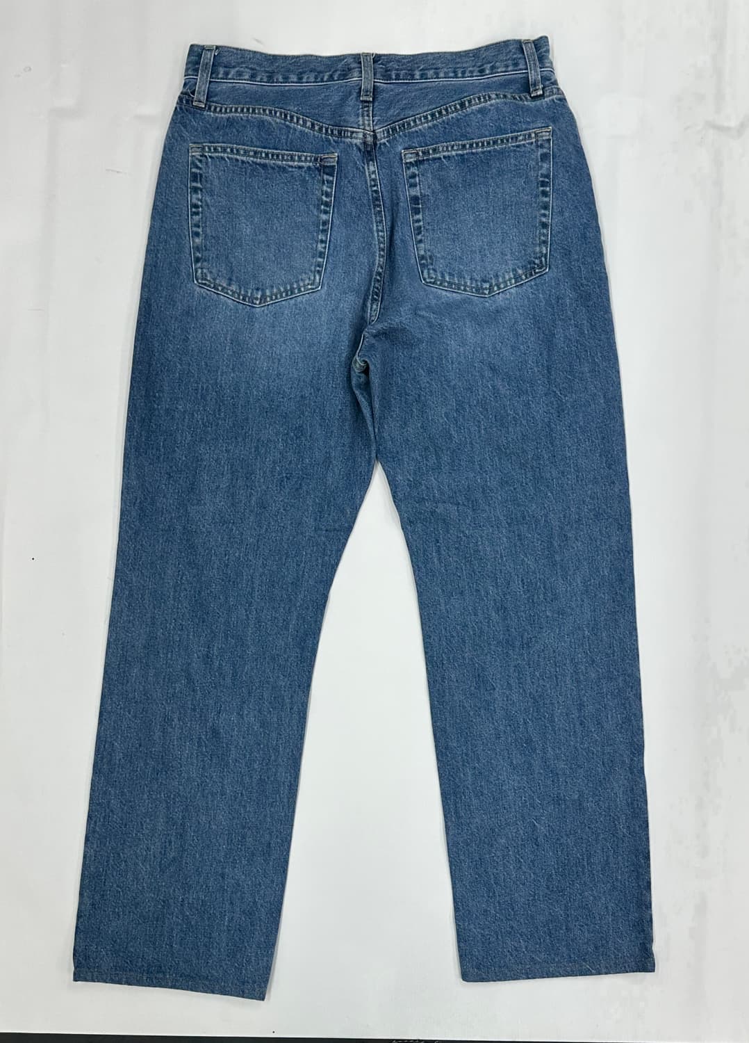 재팬 유니클로 빈티지 워싱 데님 팬츠 남자 30인치 일자핏 보헤미안 상품이미지4