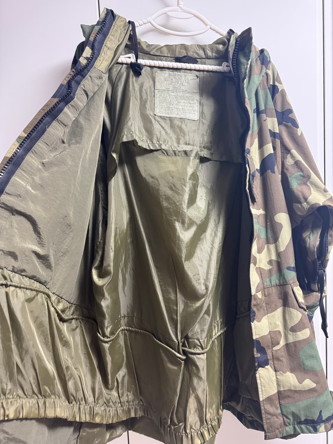 미군 우드랜드 콜드웨더 고어텍스 파카 M/R 상품이미지5