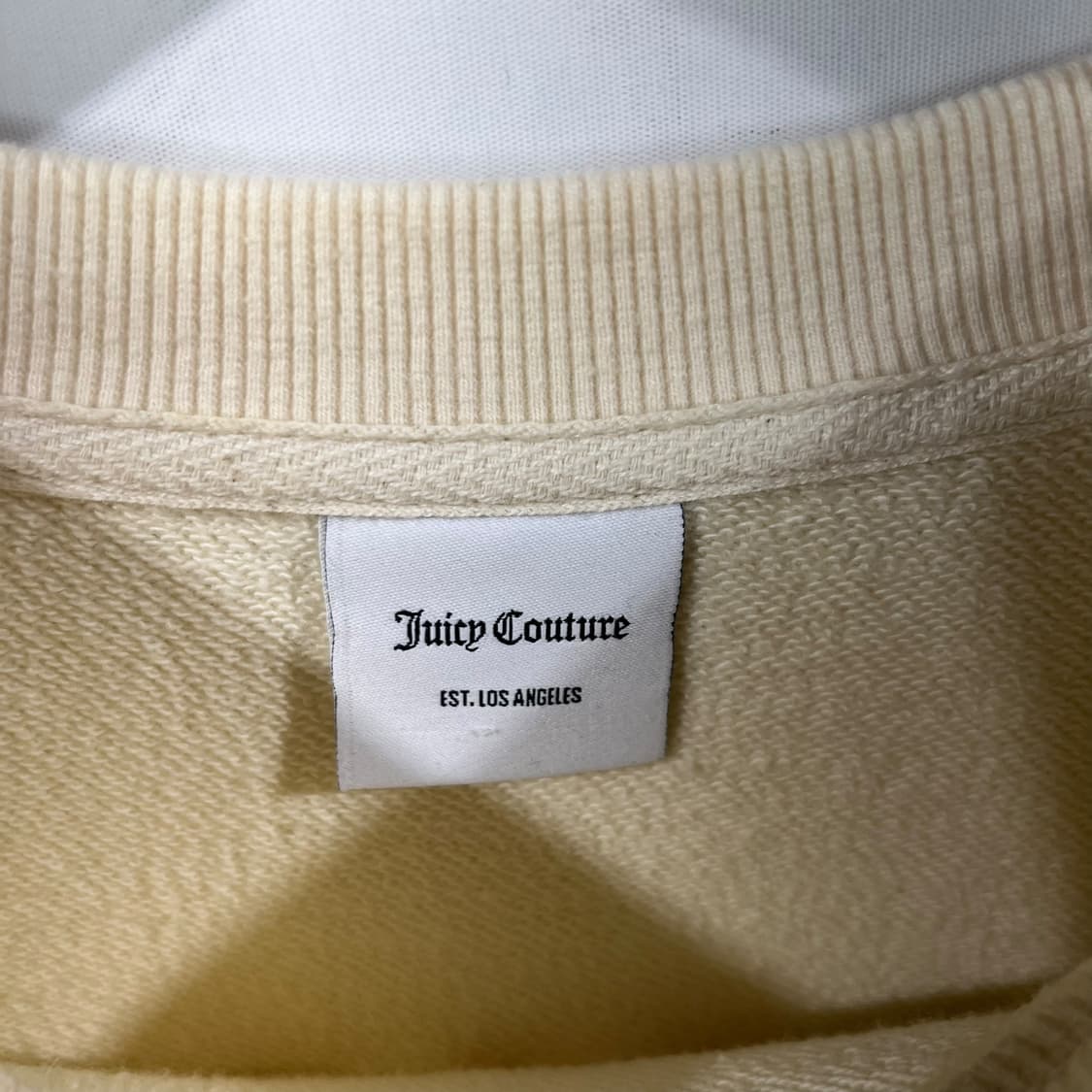 [Juicy Couture] 쥬시꾸뛰르 아웃스티치 크롭 맨투맨 상품이미지5