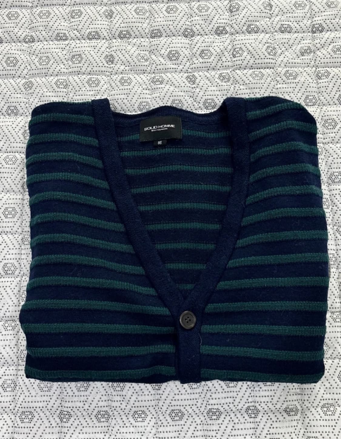 정품 솔리드옴므 우영미 남성 가디건 95 상품이미지2