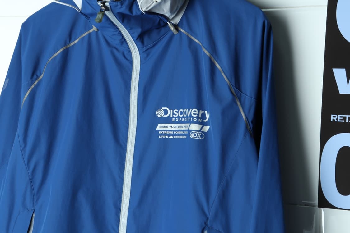 (XL-2XL) 디스커버리 집업 바람막이 점퍼자켓 경량 블루-H30073 상품이미지6
