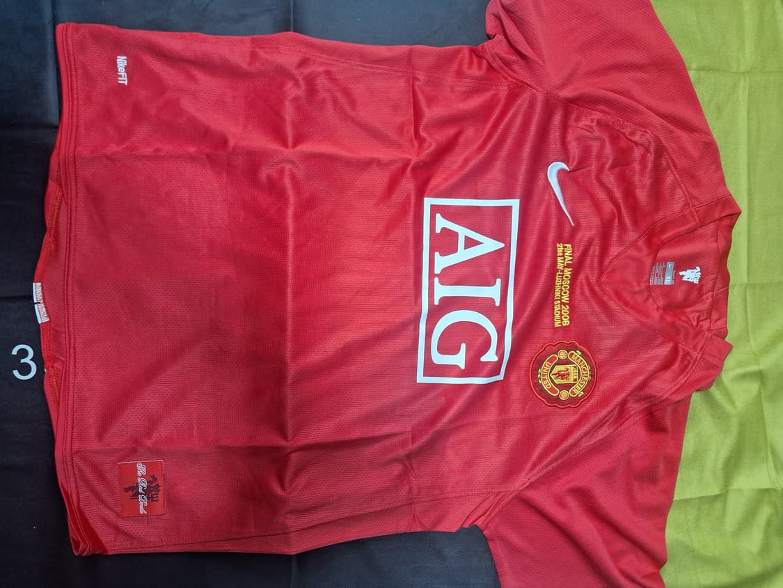 0708맨유 챔스결승 축구유니품 반팔 oem 상품이미지1