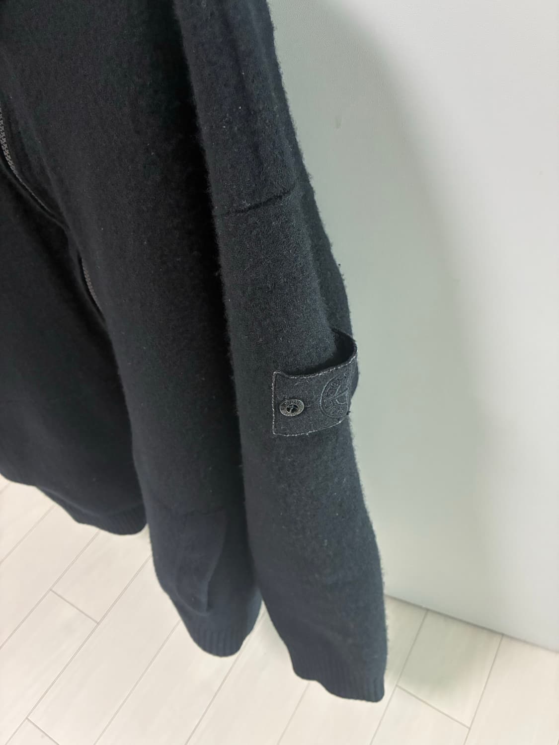 스톤아일랜드 고스트피스 니트집업 상품이미지2