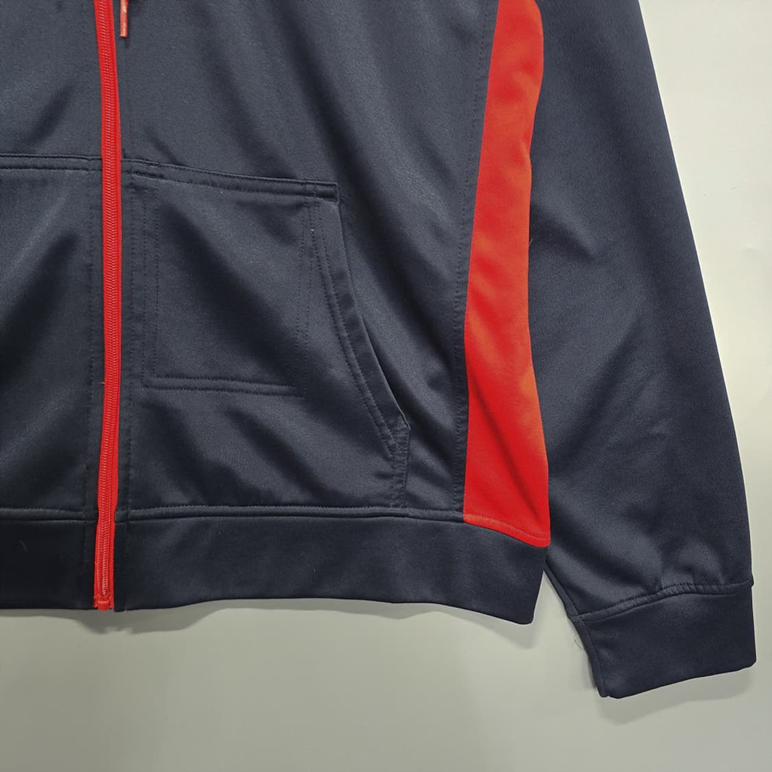 휠라(FILA) 빅로고 배색 후드집업 자켓 L 상품이미지4