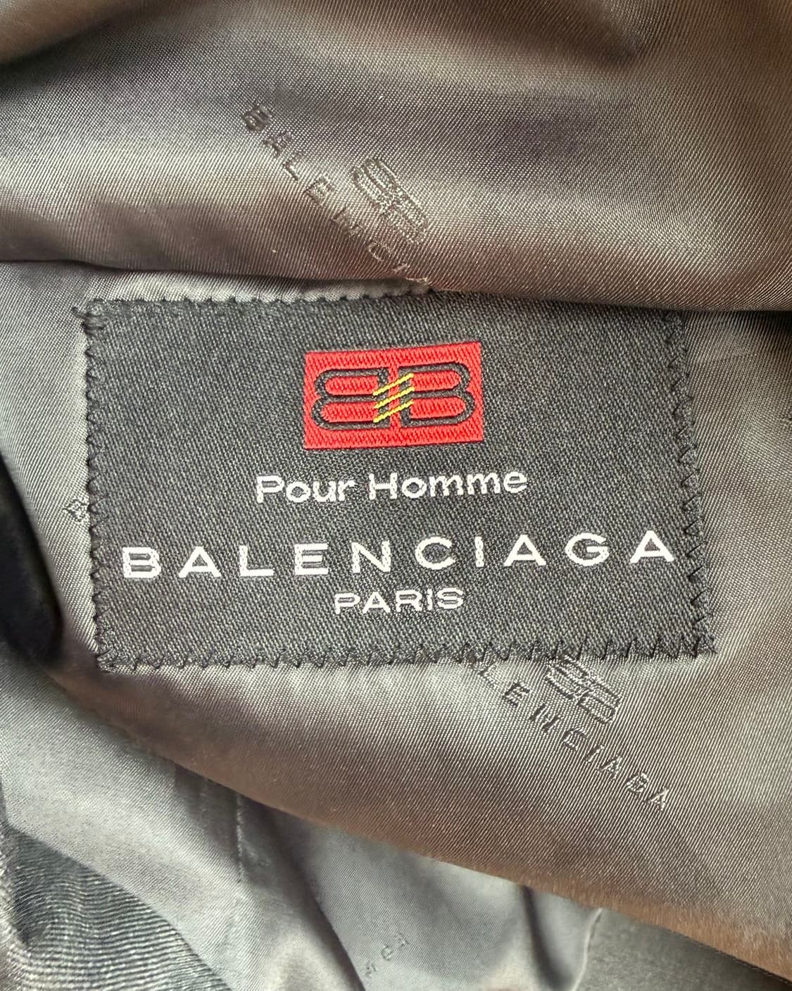 발렌시아가 차콜 2b 블레이저 자켓  상품이미지8