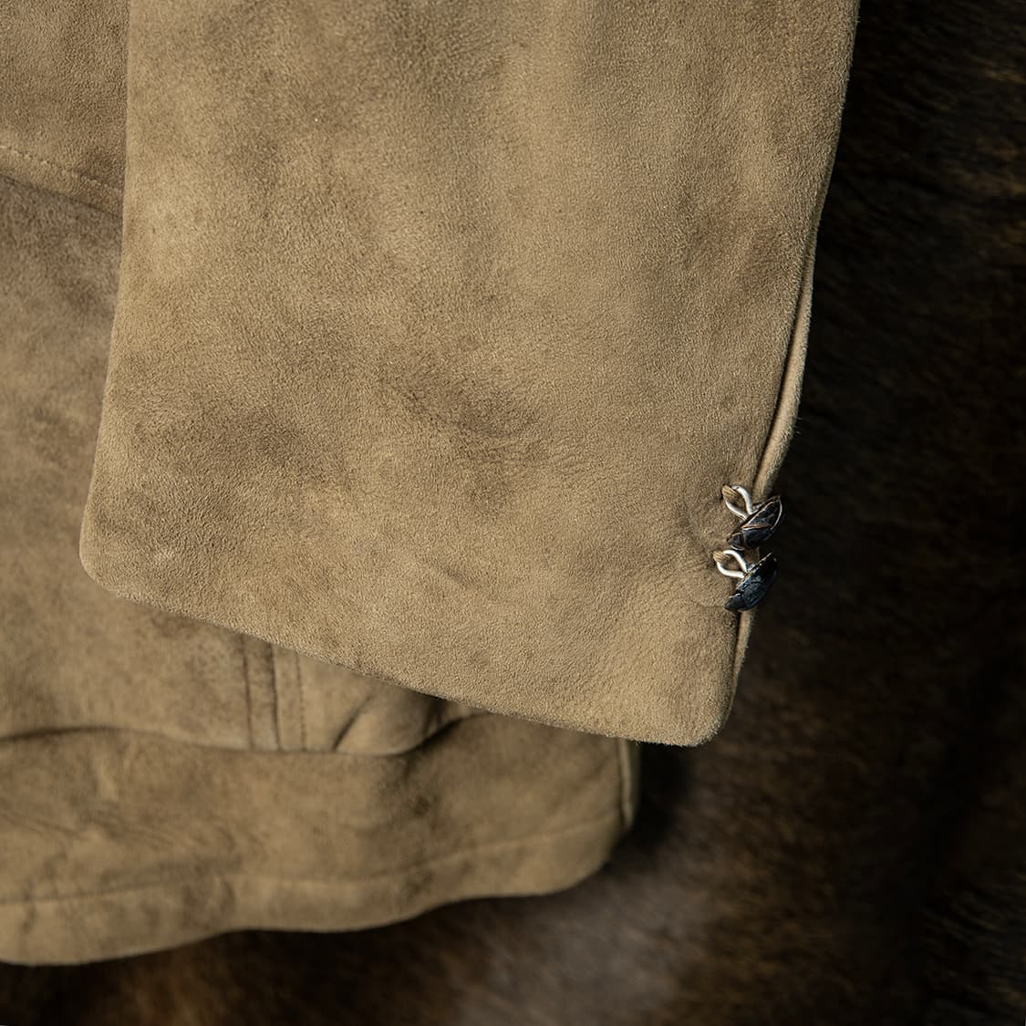 [100] 60s Oakbrook by Sears 스웨이드 랜쳐코트  상품이미지3