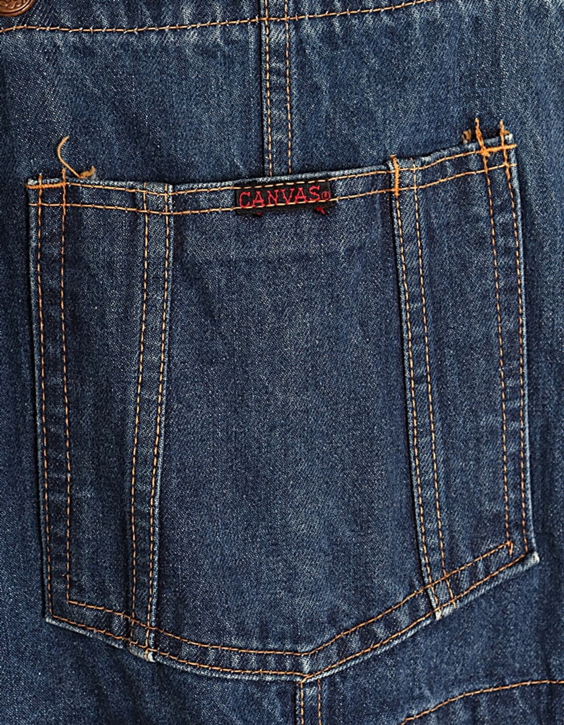 80's CANVAS Denim Overall [M] 상품이미지3