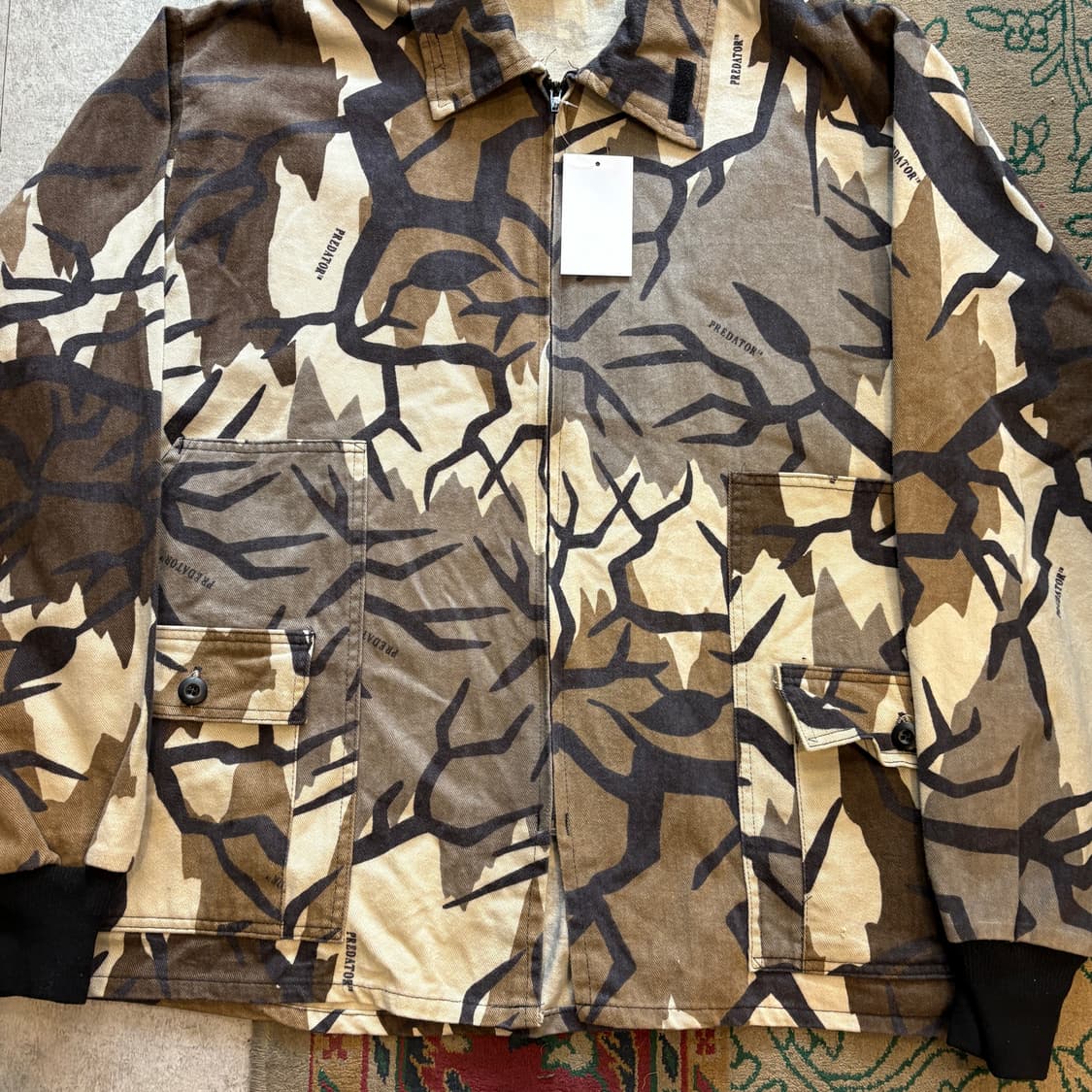 90년대 미국 생산 프레데터 카모 자켓 상품이미지4