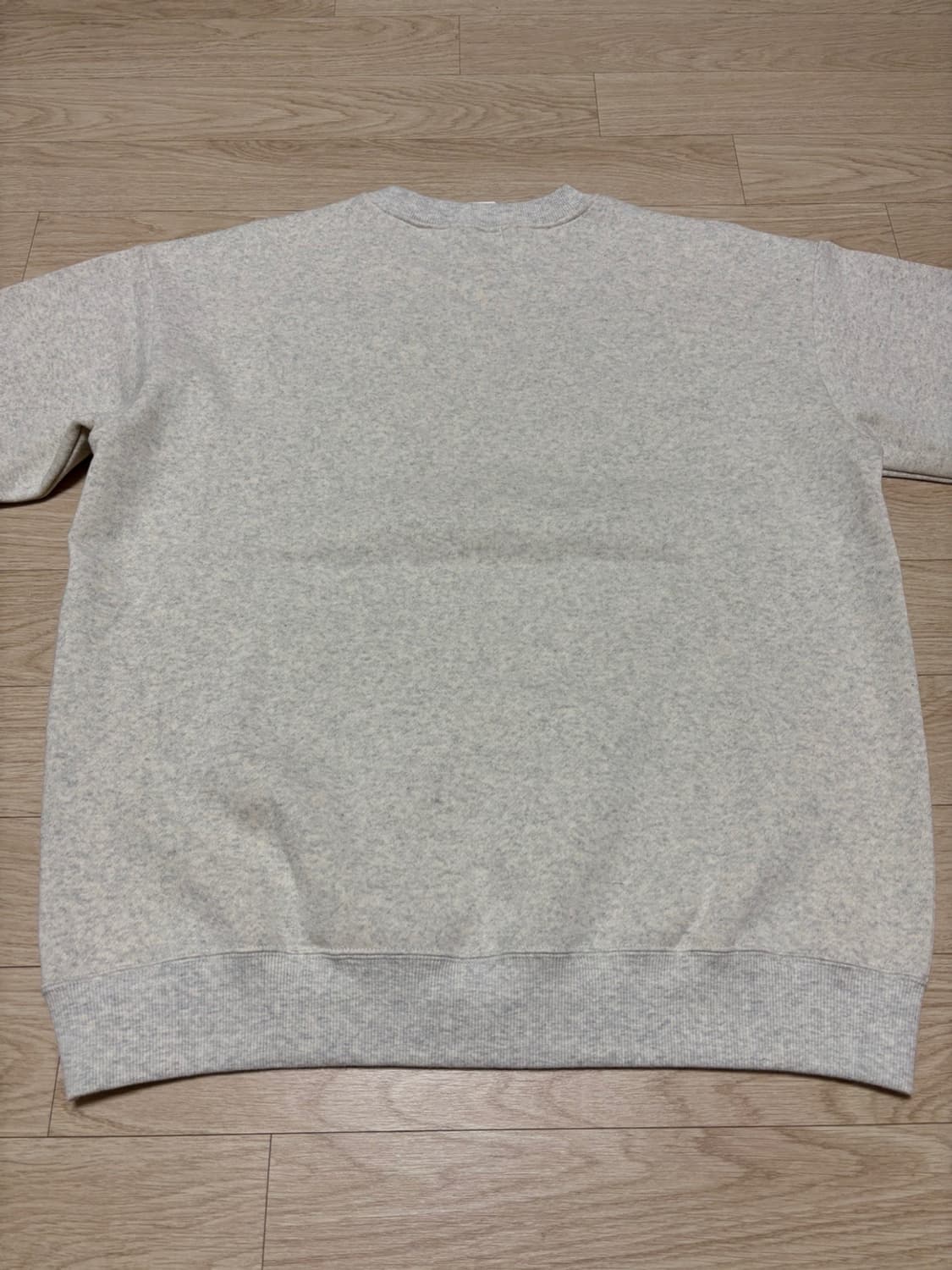 애플버터스토어 x 초콜렛 지져스 팝업 한정 스웻셔츠 애쉬그레이 XL 상품이미지4