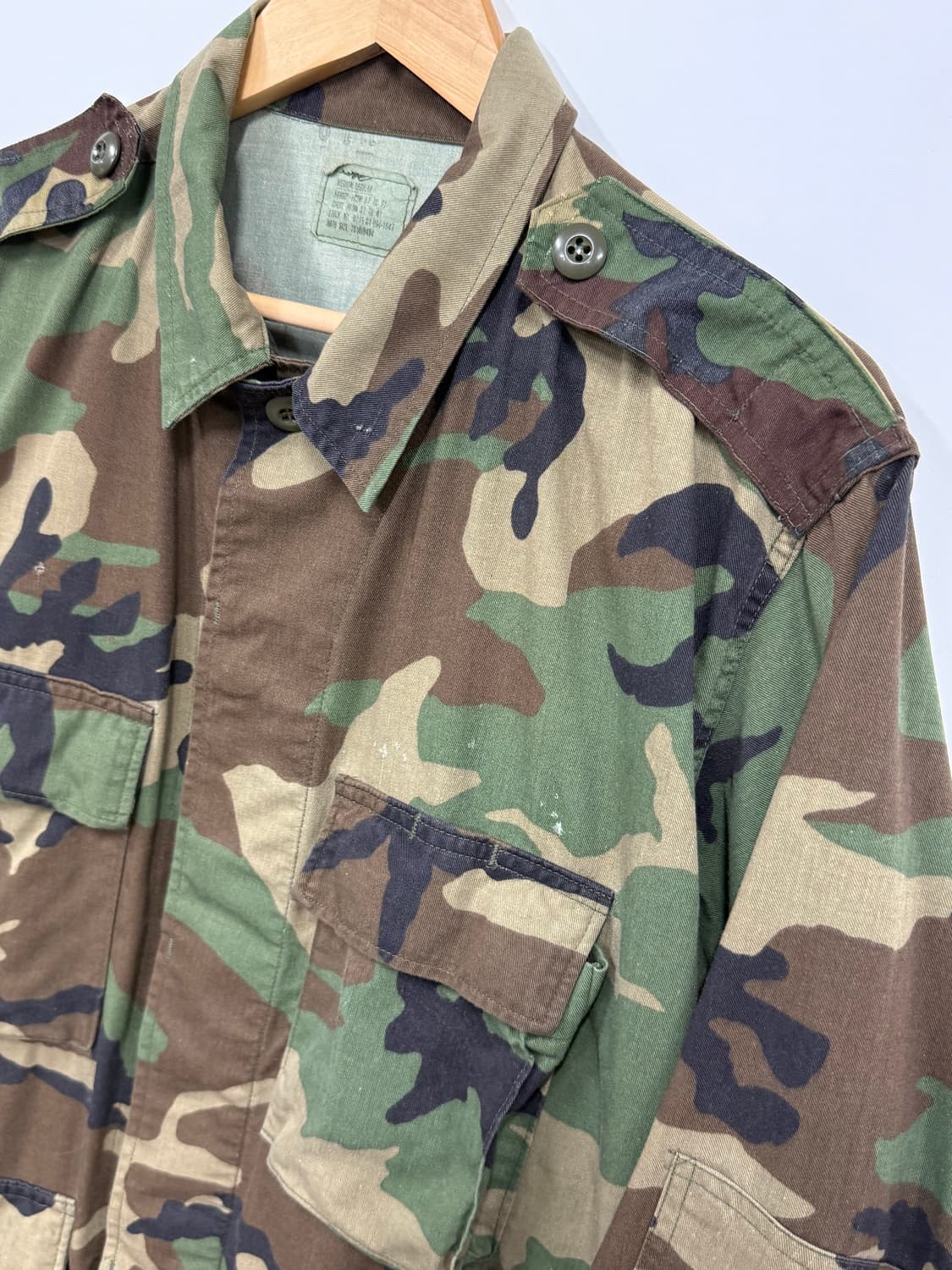 US Army Military BDU Camo Jacket 상품이미지3