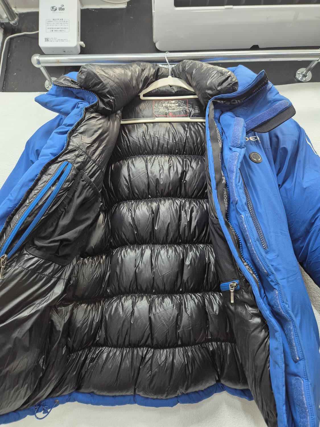 아이더 캄비로  블루 패딩 점퍼(상태최상) / 95~100 (정품) 상품이미지5