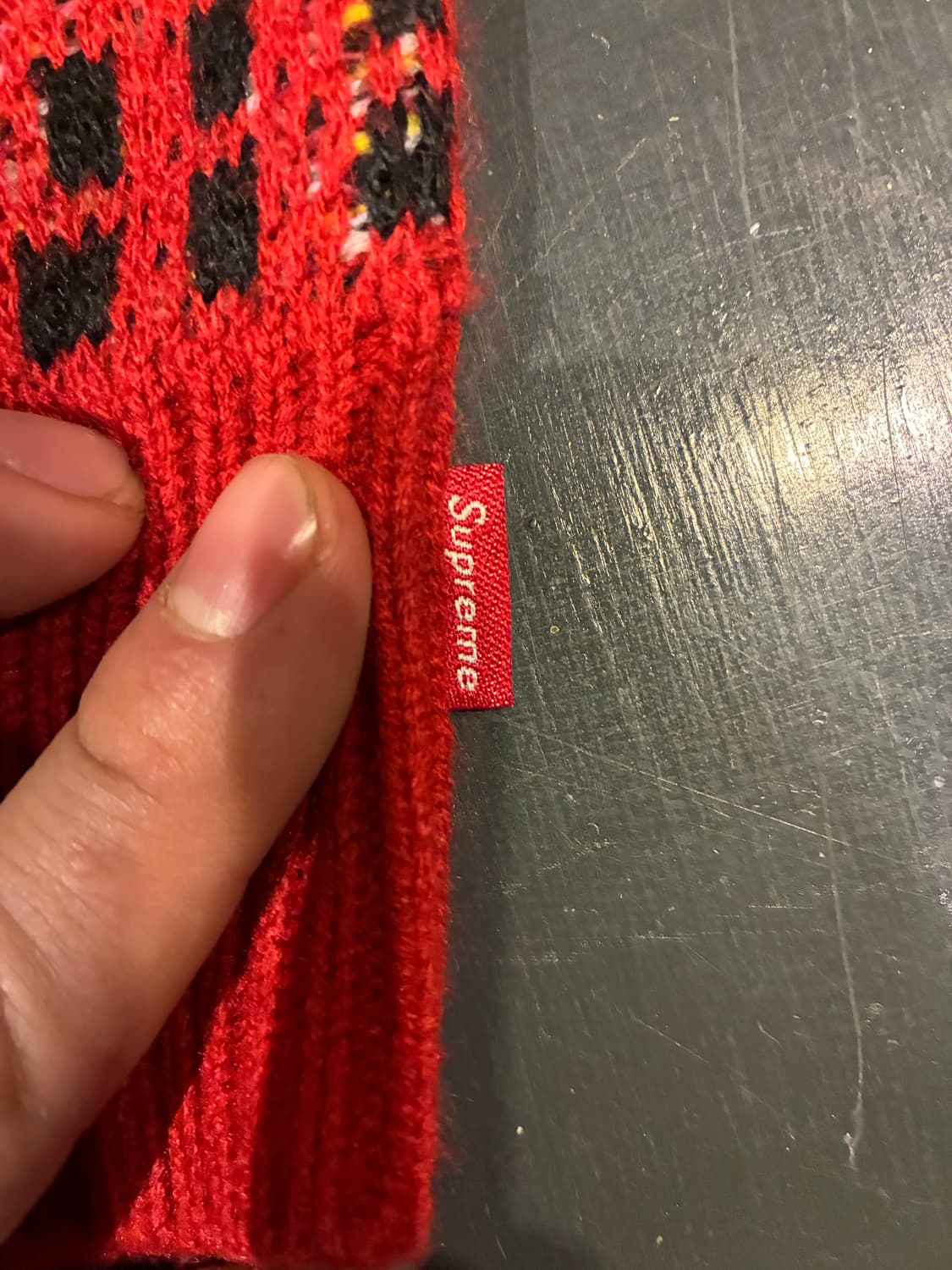 L) 슈프림 디지털 플래그 스웨터 성조기 상품이미지3