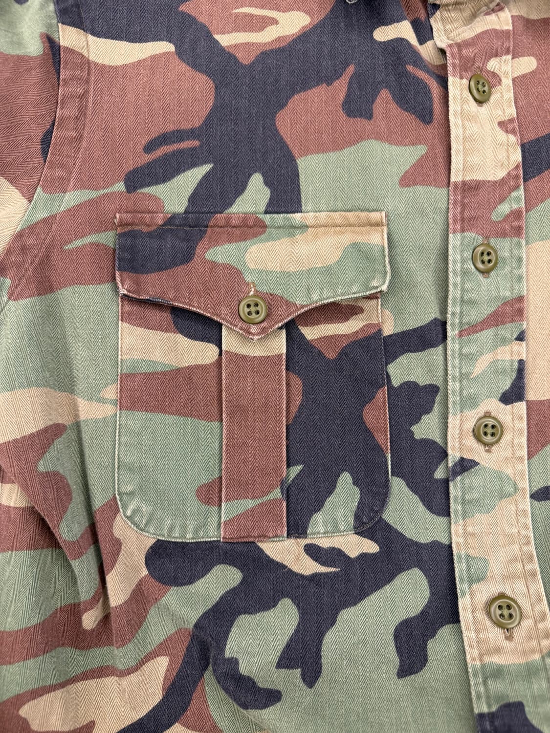 폴로 랄프로렌 클래식핏 밀리터리 셔츠 상품이미지4