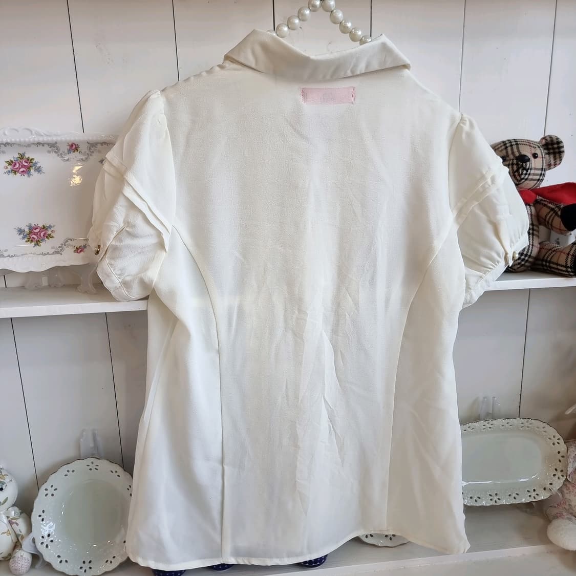 Ank Rouge 앙크루즈 레이스 블라우스 상품이미지5