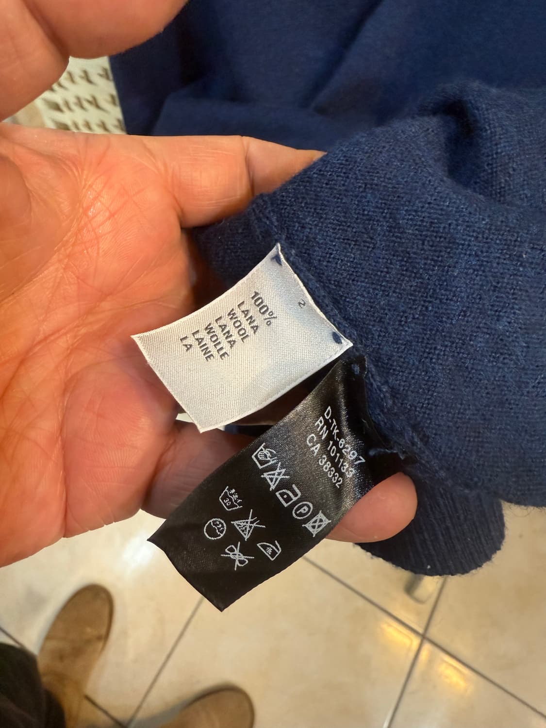 48/100 정품 에네메르질도제냐 니트 팝니다 상품이미지4