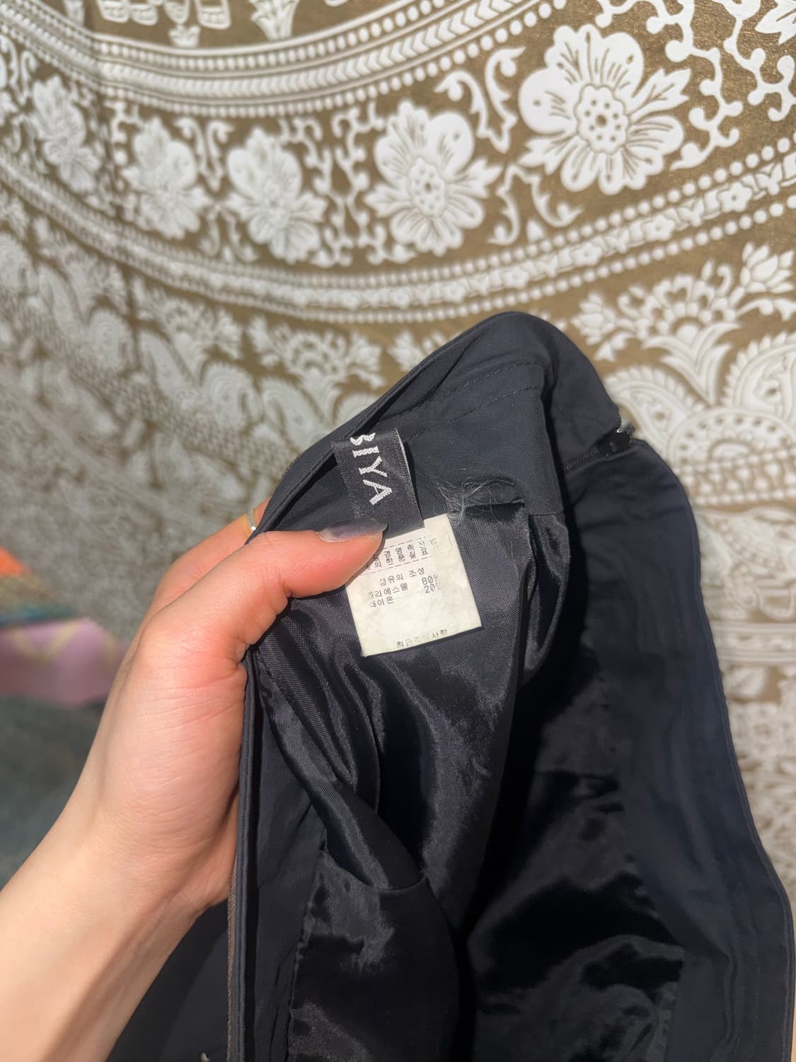 GABIYA 여성 디테일 미디스커트  상품이미지7