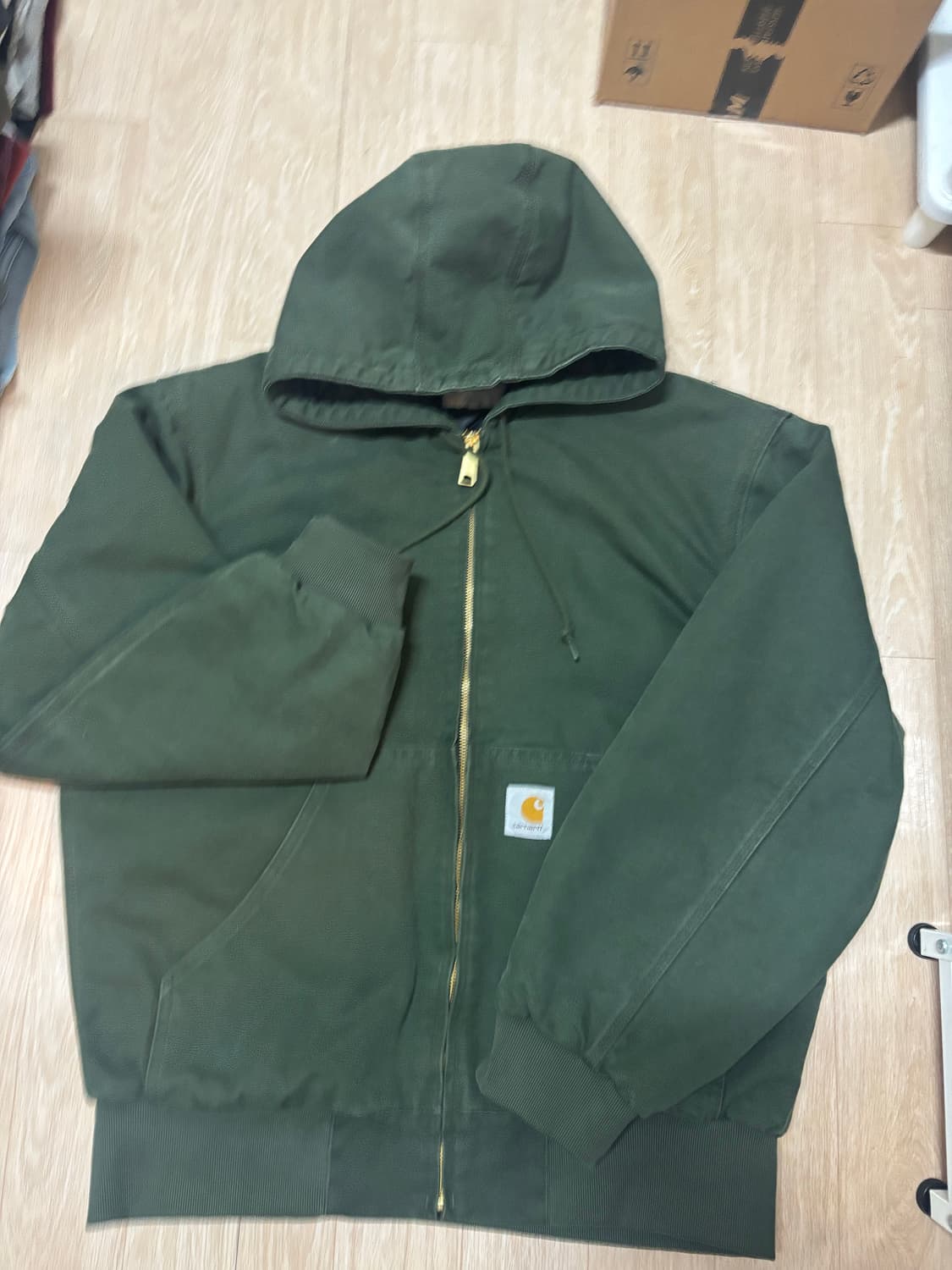 칼하트 wip OG액티브 자켓 올리브 M 상품이미지1