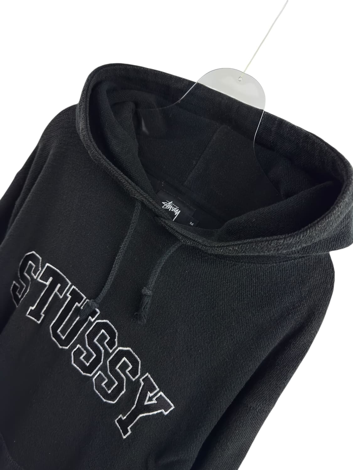 스투시 아플리케 블랙 후디1221 상품이미지2