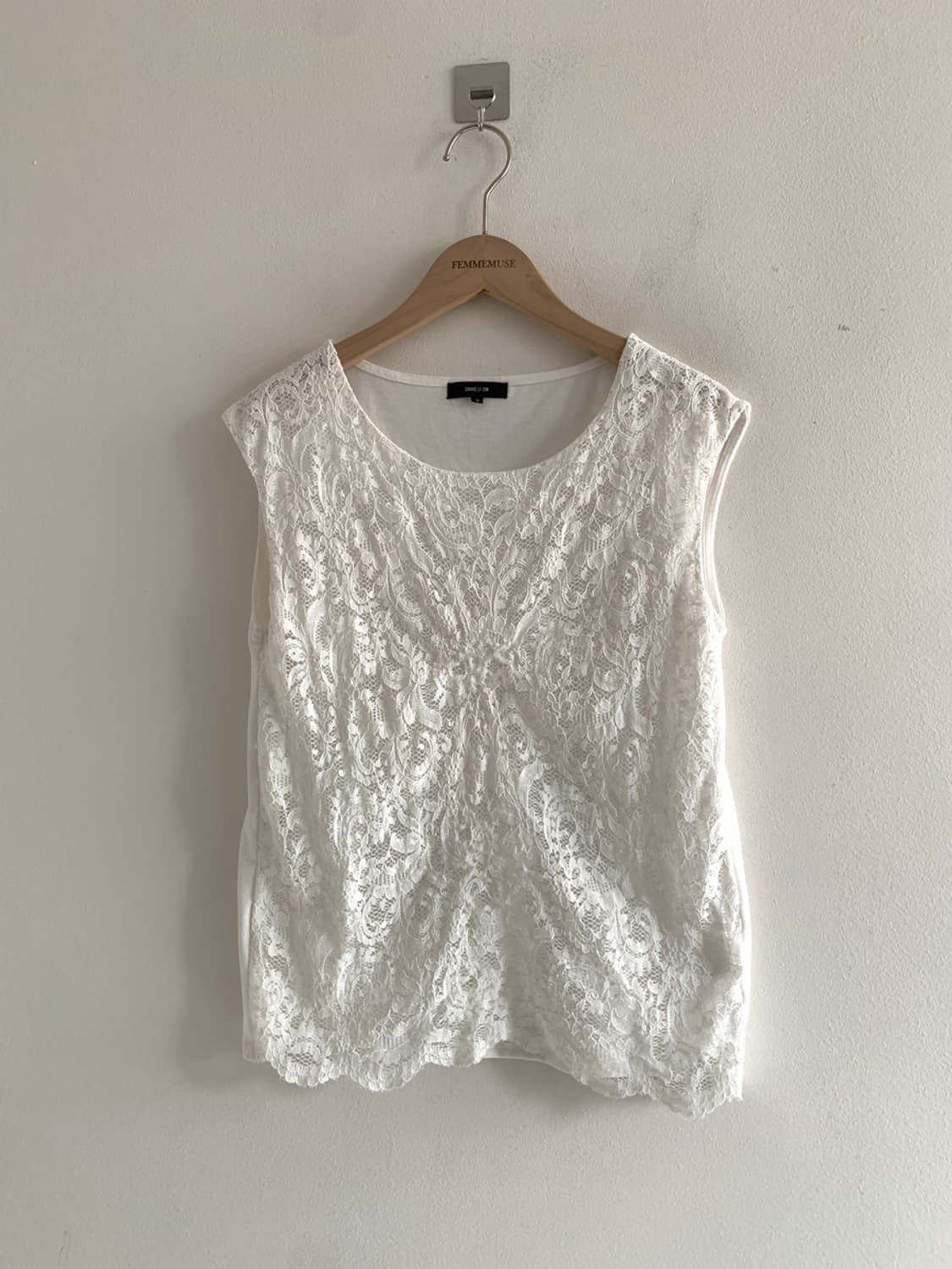 Lace sleeveless top 상품이미지1