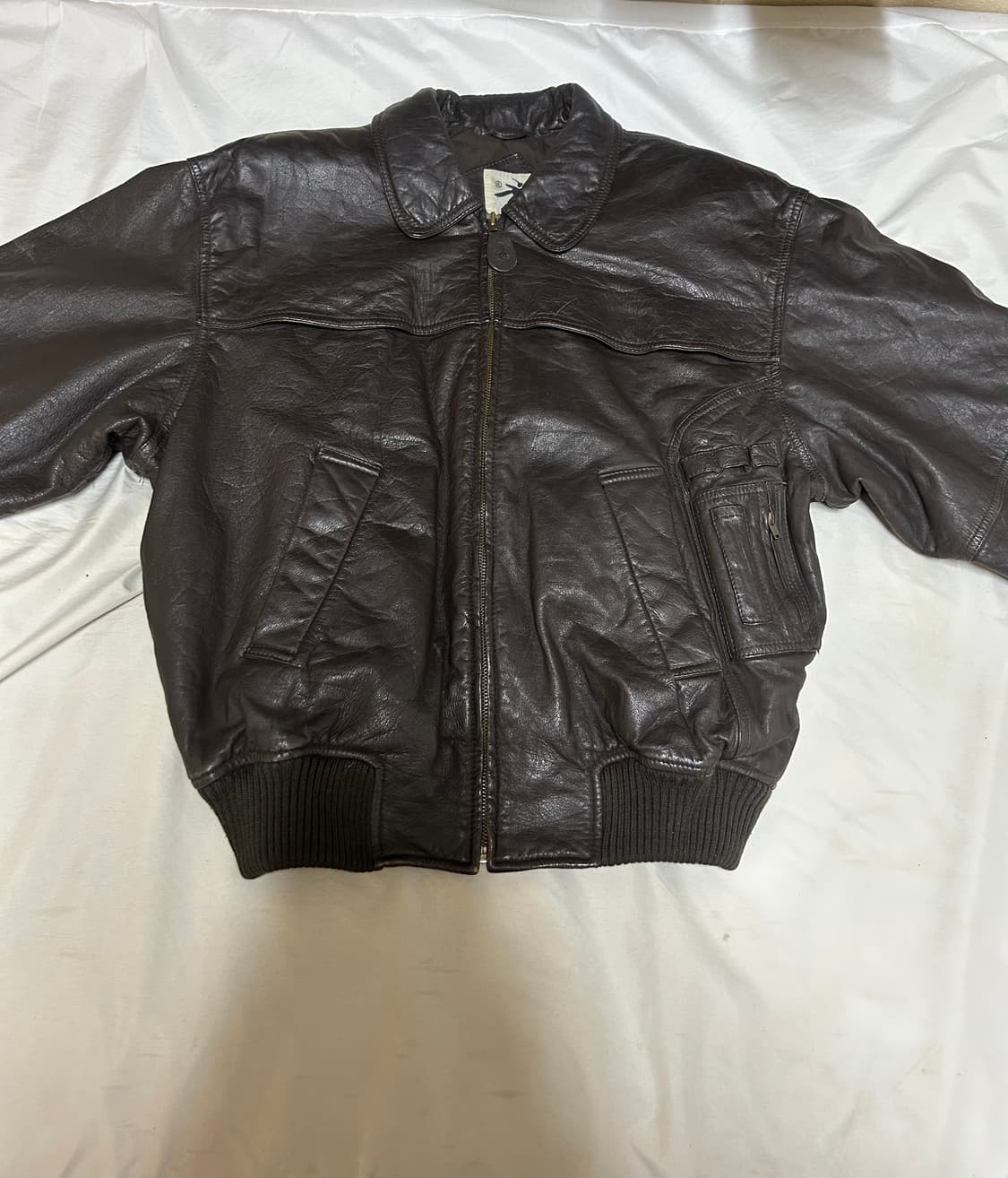 *archive* issey miyake hai 레더 자켓 상품이미지2