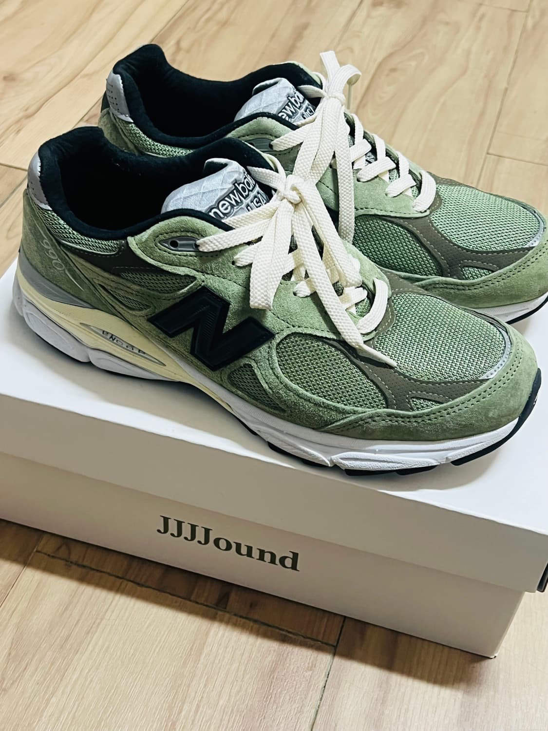 뉴발란스 X JJJ자운드 990v3 올리브 / 275 상품이미지2