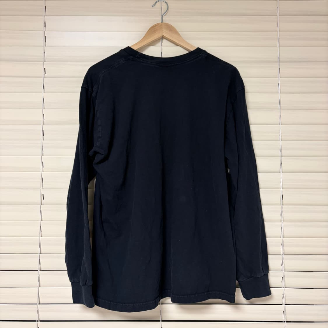 슈프림 Supreme 19fw 페이스 롱슬리브 긴팔 티셔츠 블랙 L 상품이미지5