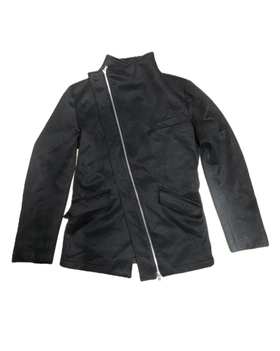 토네이도 마트 비대칭 스웨이드 자켓 상품이미지4