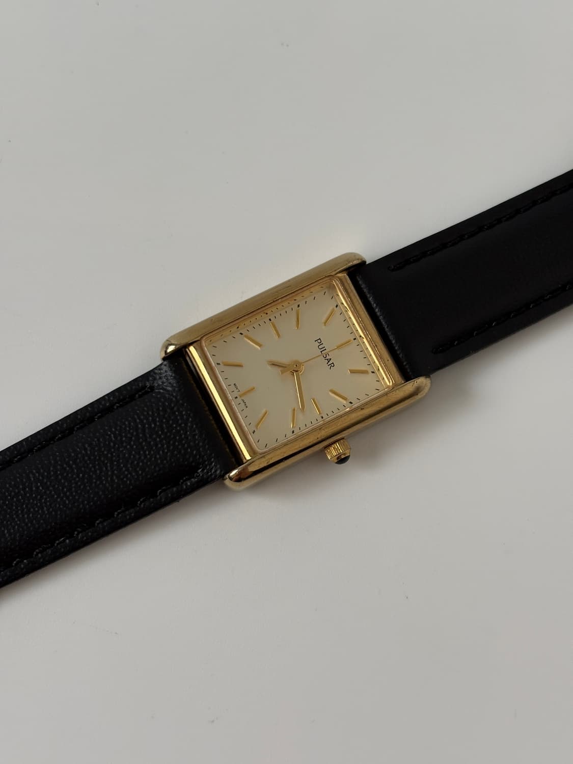 Pulsar - 1980s Gold Tank Ladies Quartz 상품이미지4