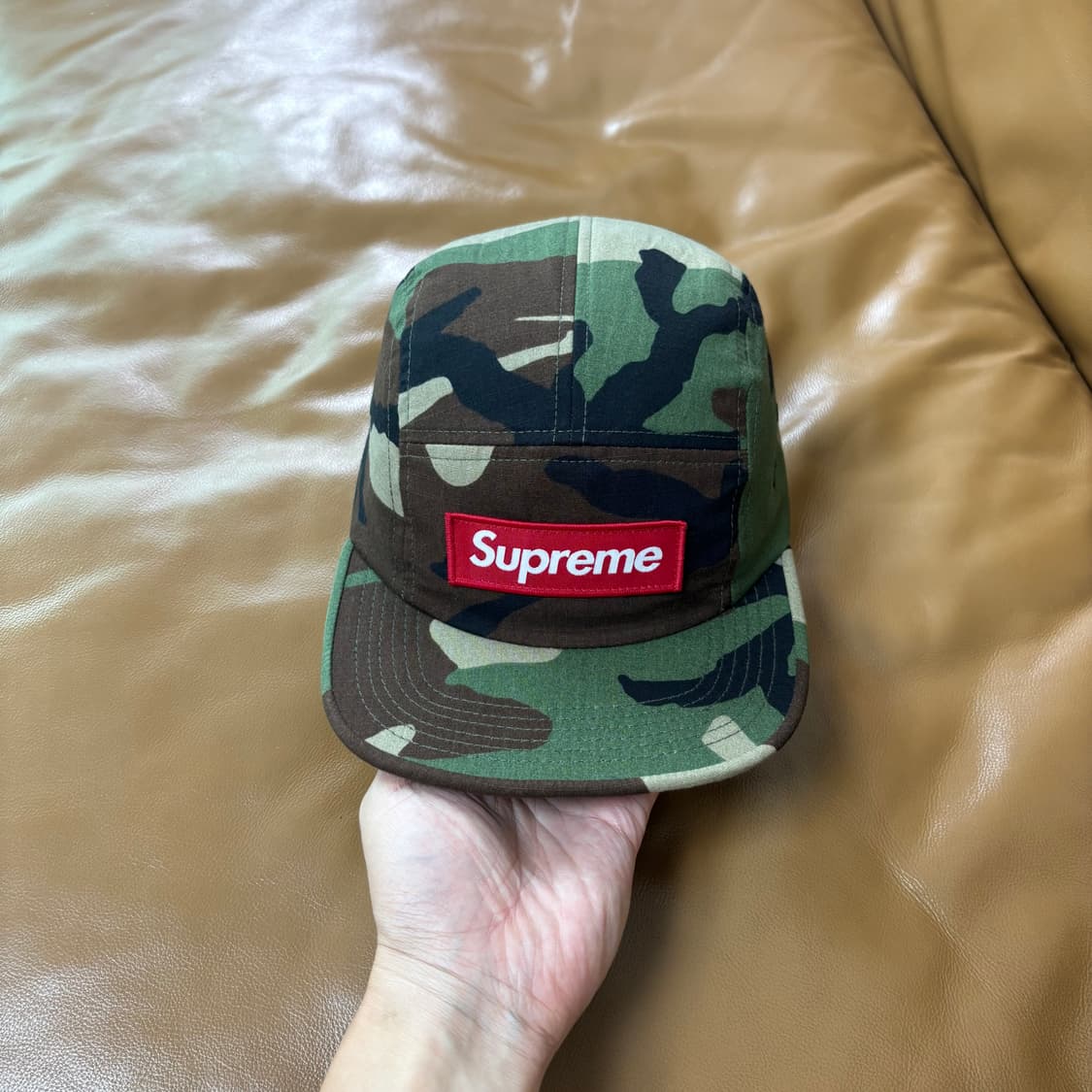 Supreme 슈프림 밀리터리 우드랜드 카모 캠프캡 모자 (Camo) 상품이미지2
