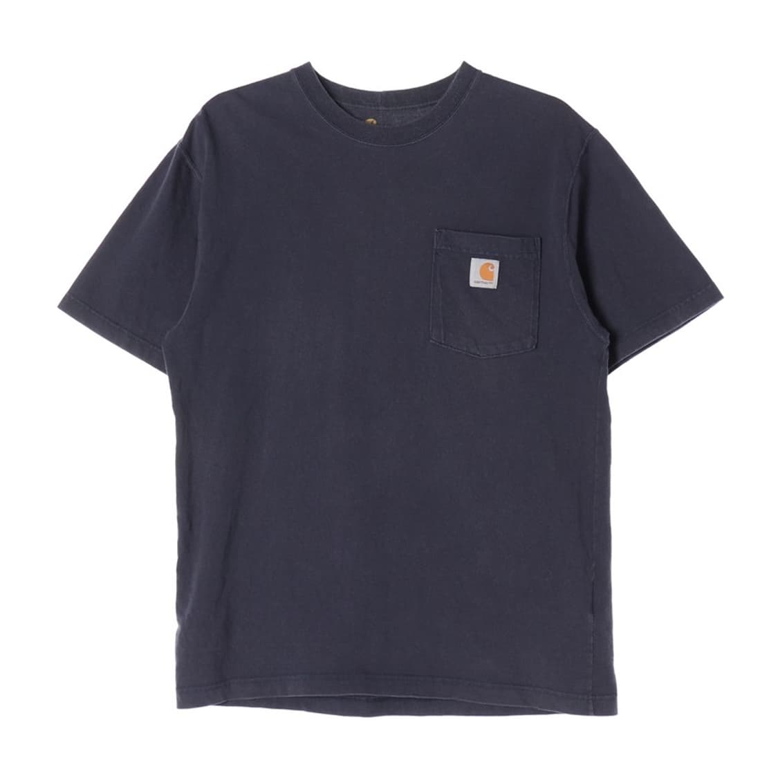 칼하트 네이비 오리지널 핏 포켓 반팔티 S 상품이미지1