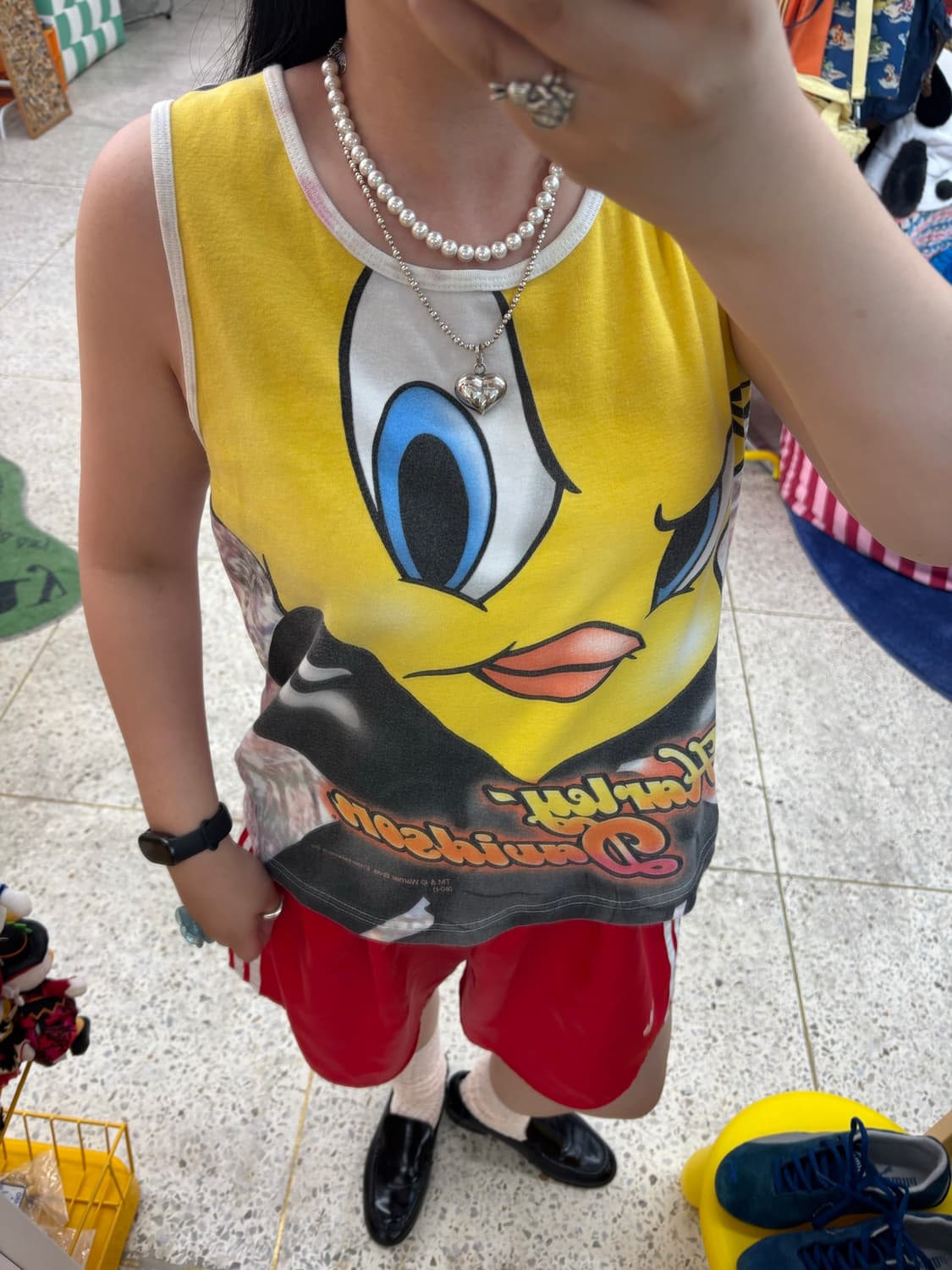Rare Vintage Tweety x Harley Davidson 상품이미지7