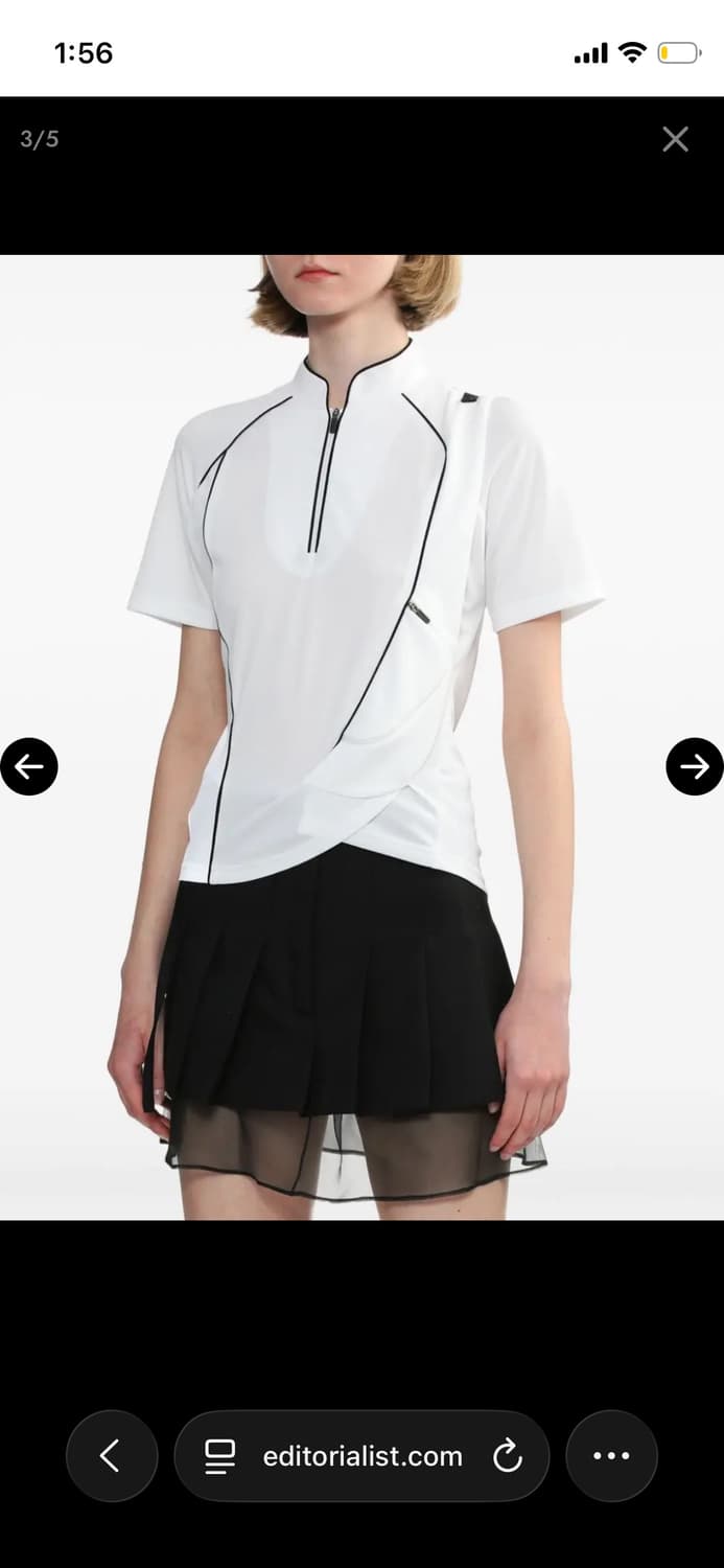 혜인서 Hyein Seo twisted track top 상품이미지1