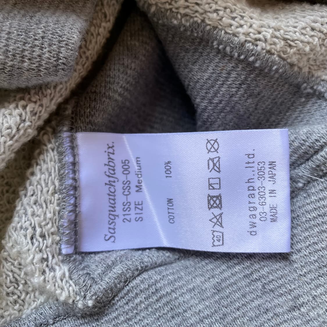 (M) 사스콰치패브릭스 브이넥 스웻셔츠 상품이미지5