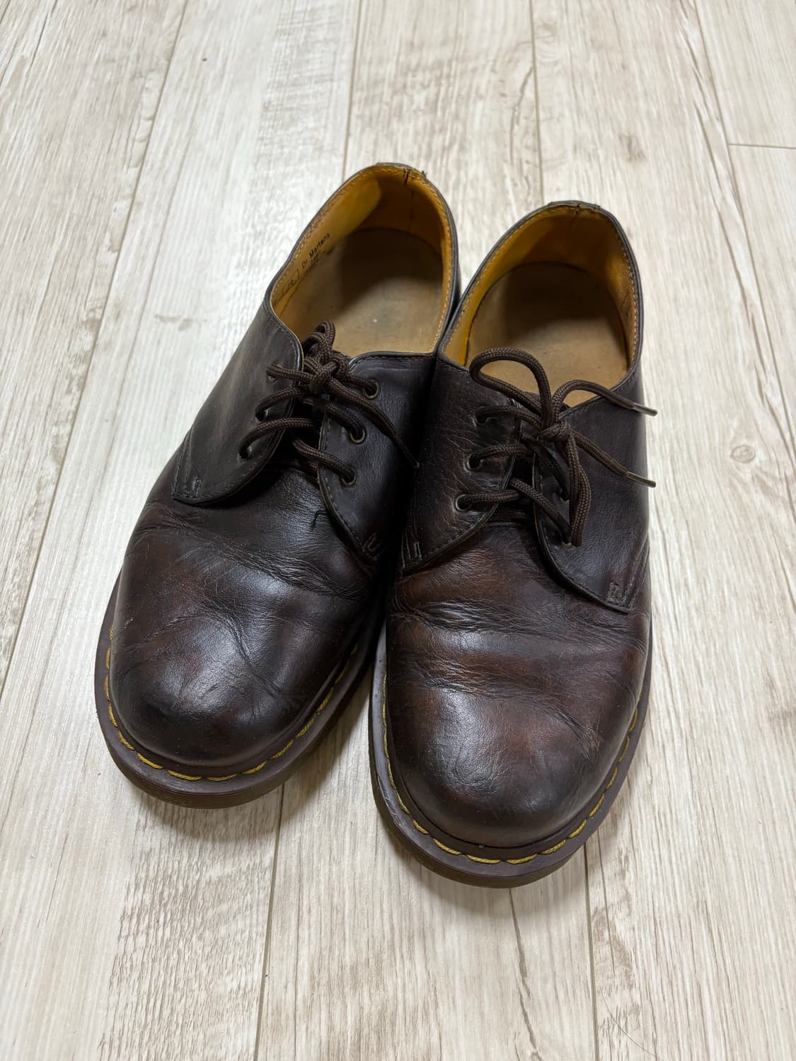 닥터마틴 1461 3홀 빈티지 브라운 280 상품이미지1