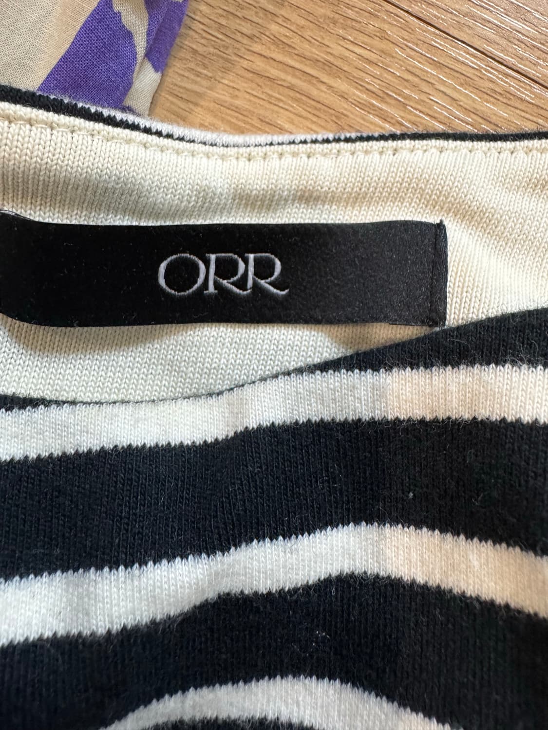 ORR 오르 스트라이프 티셔츠 상품이미지2