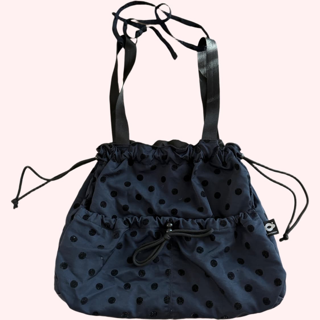 캔버스가든 투웨이 땡땡이 가방  상품이미지1