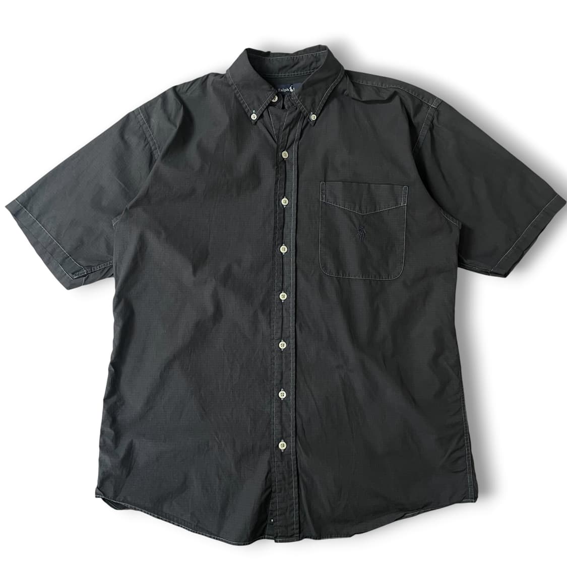 폴로랄프로렌 블랙 반팔 코튼셔츠 L 상품이미지1