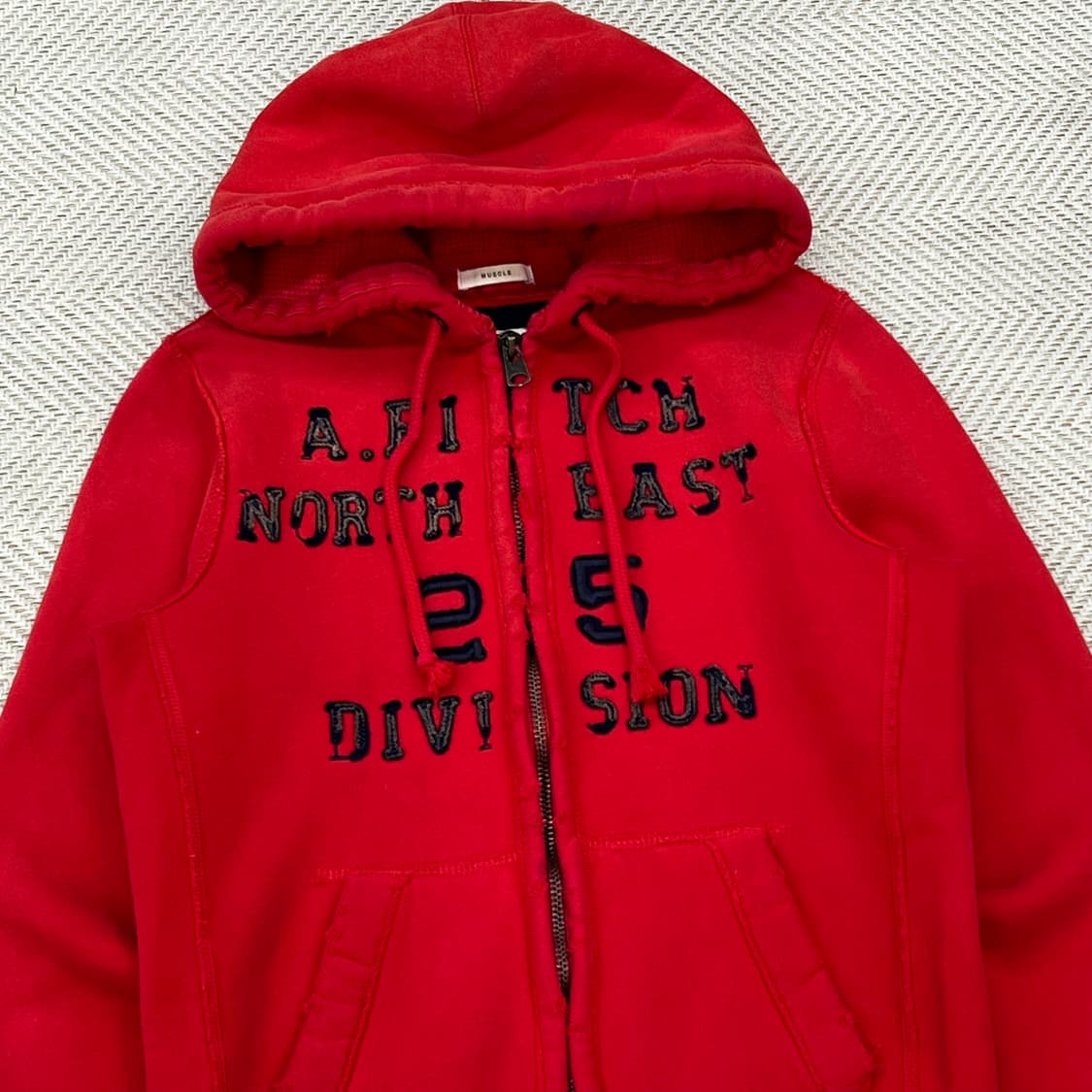 아베크롬비 로고 후드 집업 r3147 상품이미지3