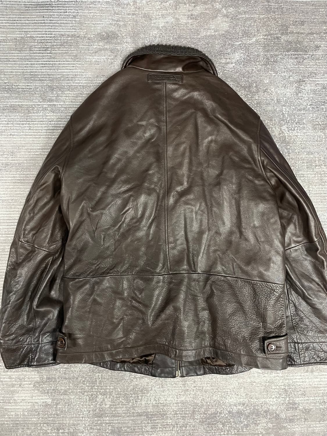 VTG NAUTICA 울카라 리얼레더  상품이미지6