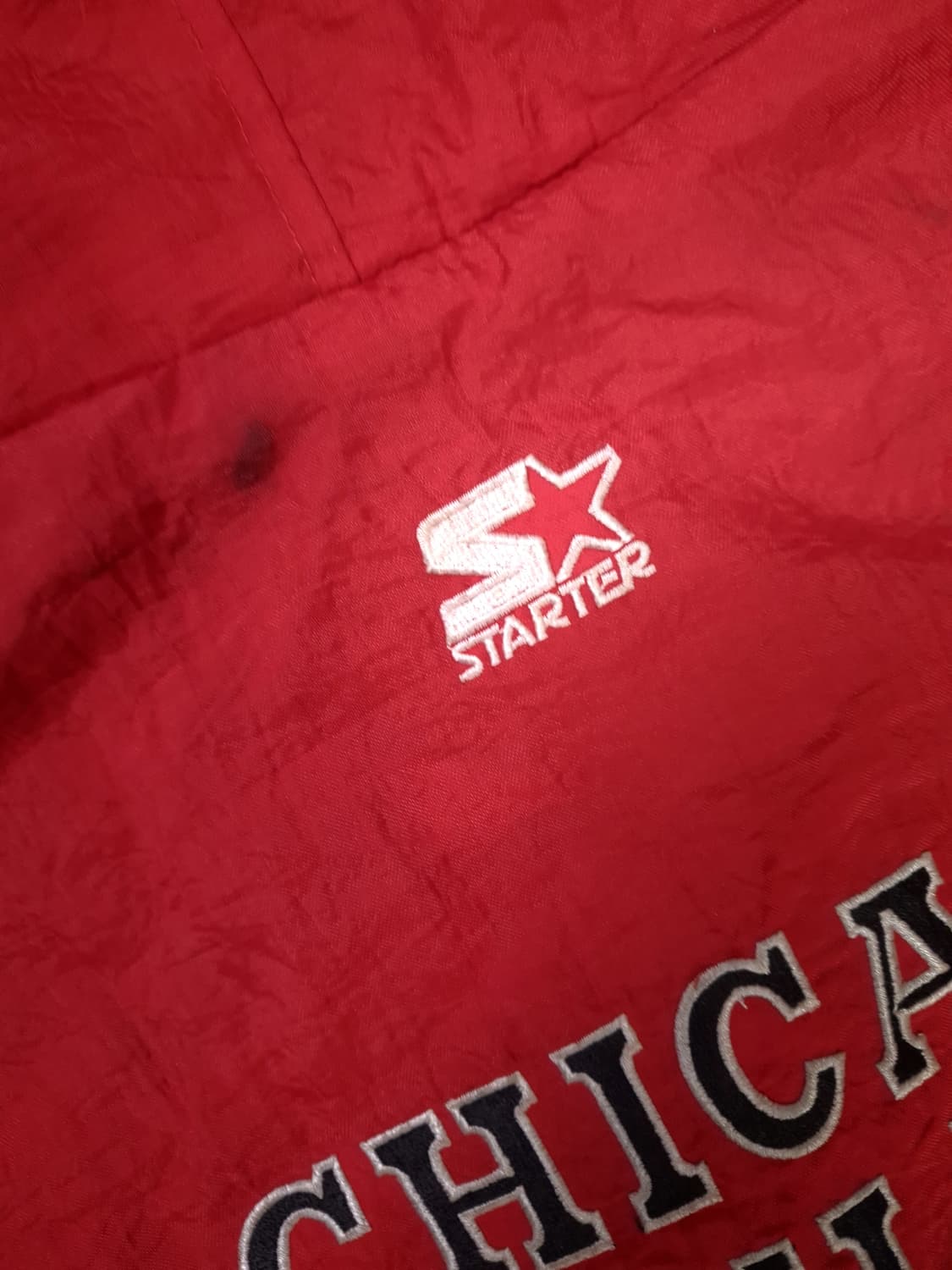 90's 스타터 시카고불스 패딩 아노락 상품이미지3
