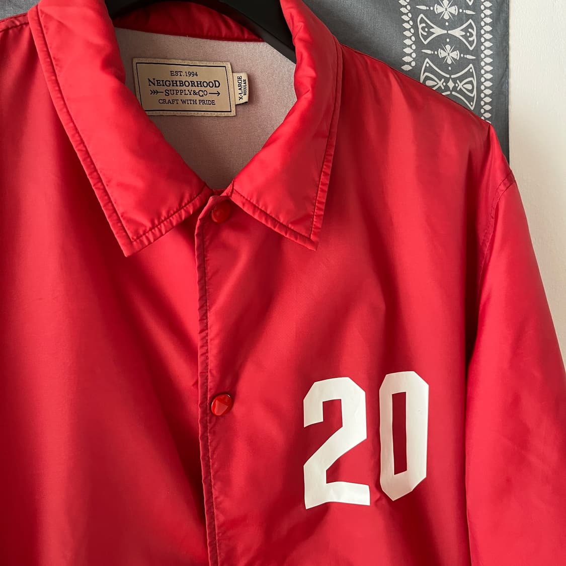 네이버후드 14ss 코치자켓 상품이미지3