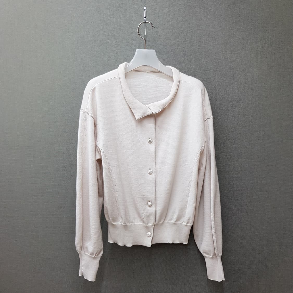 한섬 시스템 2021 둥근 카라 니트 가디건 F사이즈 상품이미지1