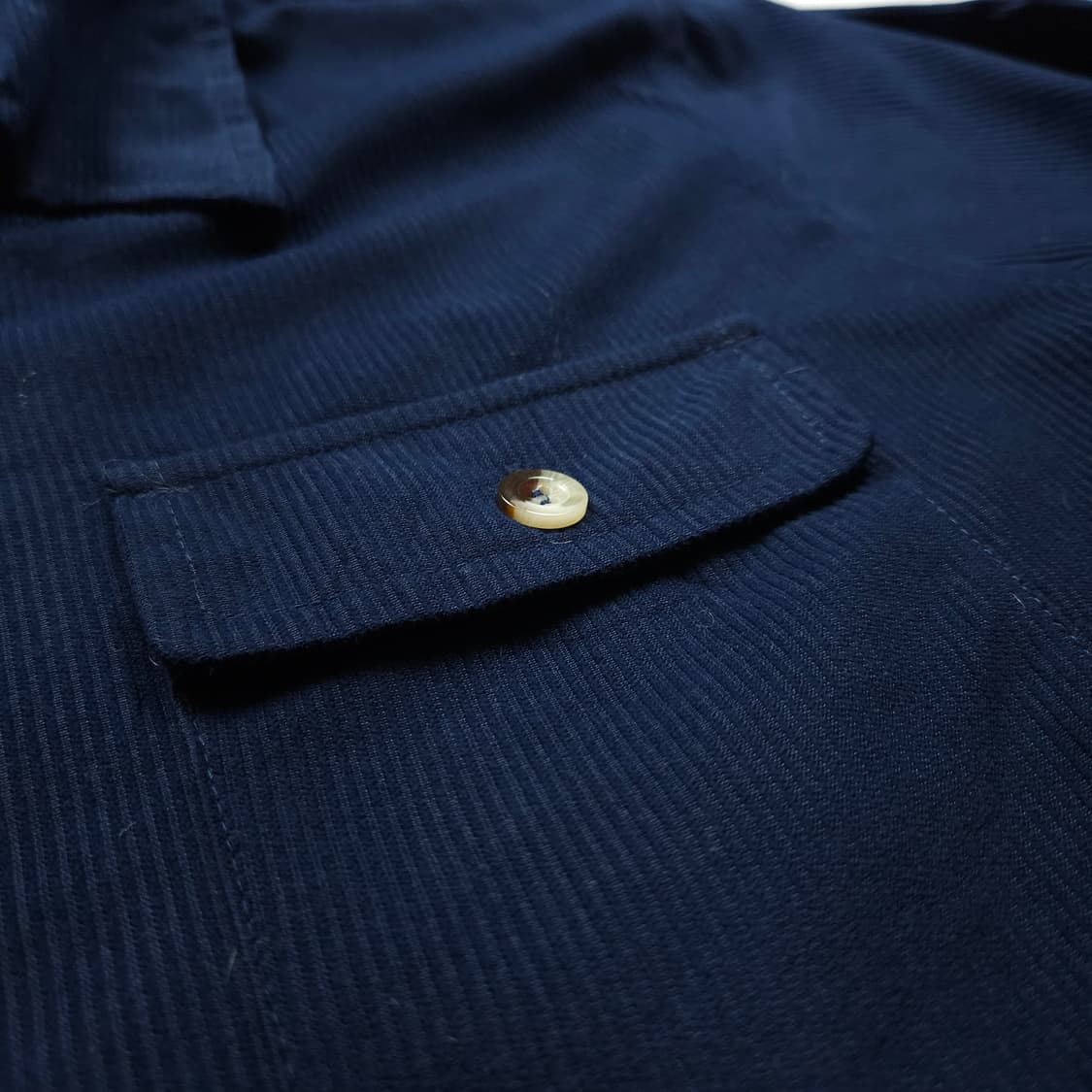 HABAND 이너 체크 코듀로이 자켓 (XL) 상품이미지5